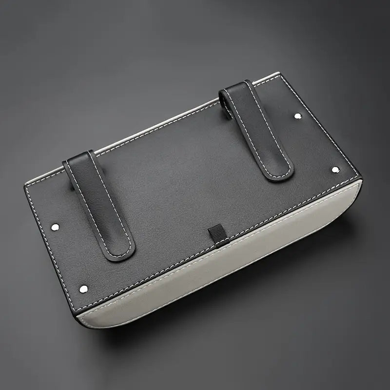 Premium PU Leather Headrest Tissue Box Holder